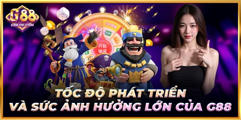Tầm ảnh hưởng và tốc độ phát triển của cổng game G88