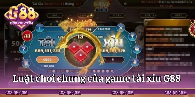 Luật chơi chung khi tham gia tài xỉu trực tuyến